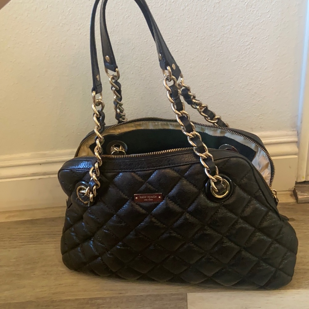 Kate spade leather shoulder bag